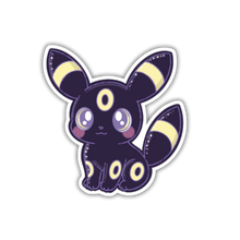 Load image into Gallery viewer, Umbreon – Pastel Pokemon Sticker
