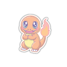 Load image into Gallery viewer, Charmander – Pastel Pokemon Sticker

