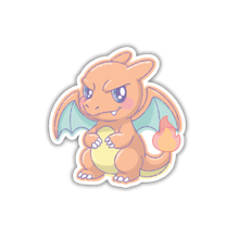 Load image into Gallery viewer, Charizard – Pastel Pokemon Sticker
