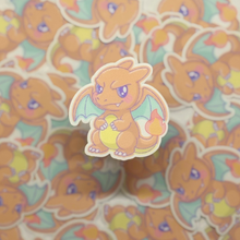Load image into Gallery viewer, Charizard – Pastel Pokemon Sticker
