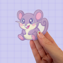 Load image into Gallery viewer, Rattata – Pastel Pokemon Large Sticker
