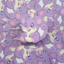 Load image into Gallery viewer, Rattata – Pastel Pokemon Large Sticker
