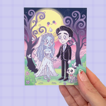 Load image into Gallery viewer, Corpse Bride – Pastel Mini Print
